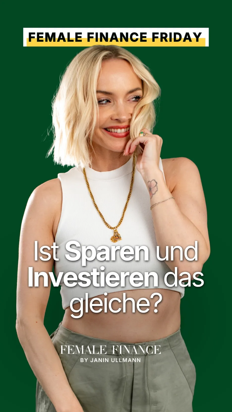 Social-Media-Motiv: Ist Sparen und Investieren das Gleiche?