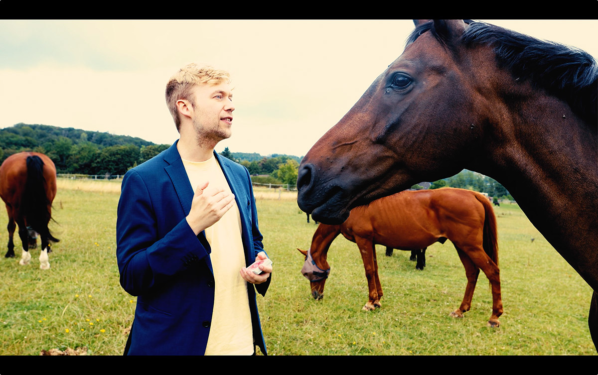 Screenshots des Einspielers der Show "Augenweide" von Marc Weide, Weltmeister der Magie und Zauberer des Jahres